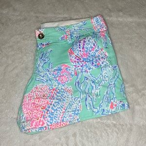 Lily Pulitzer Zip up Shorts